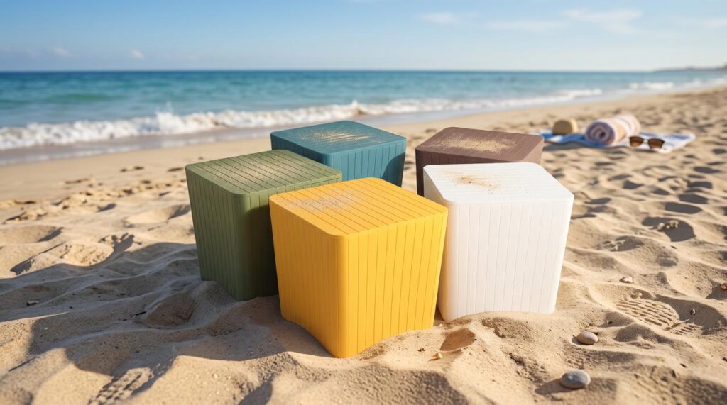 Comedor exterior frente al mar